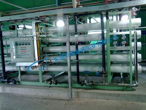 厂家定制二级反渗透纯净水设备 生活污水处理设备 食品厂纯水设备图片